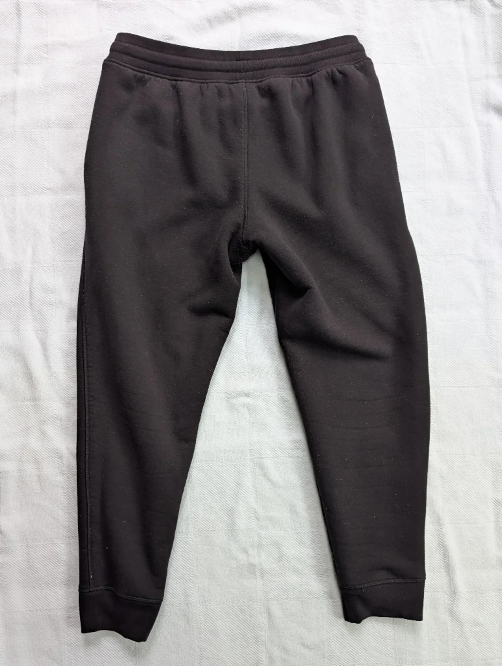 Members Mark Sherpa Lined Jogger Large Black Winter Sweatpants